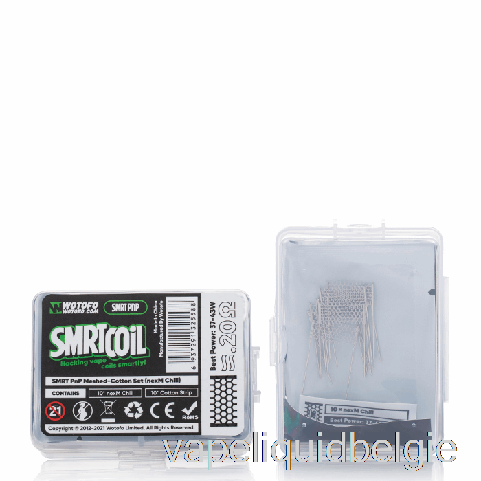 Vape Vloeibare Wotofo Smrt Katoenen Set [katoenenset] Nexmesh Chill